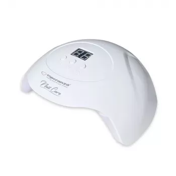 Suszarka do paznokci ESPERANZA EBN010 36W UV+LED, 15 lamp, biała, wbudowany wyświetlacz, czujnik ruchu