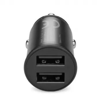 Ładowarka samochodowa everActive CC-25 — 2x porty USB, łączna moc 12 W, zasilanie z gniazda zapalniczki 12 V–24 V
