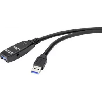 Kabel USB Renkforce RF-4598344 5 m USB 3.2 Gen 1 (3.1 Gen 1) USB A Czarny (RF-4598344)