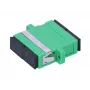 Adapter Extralink SC/APC Duplex, jednomodowy, zielony
