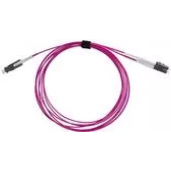 Kabel światłowodowy BlueOptics NM7902QD116010M-BO SN LC OM4 10 m Czarny Różowy Biały