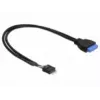 Delock 83095 Czarny kabel USB