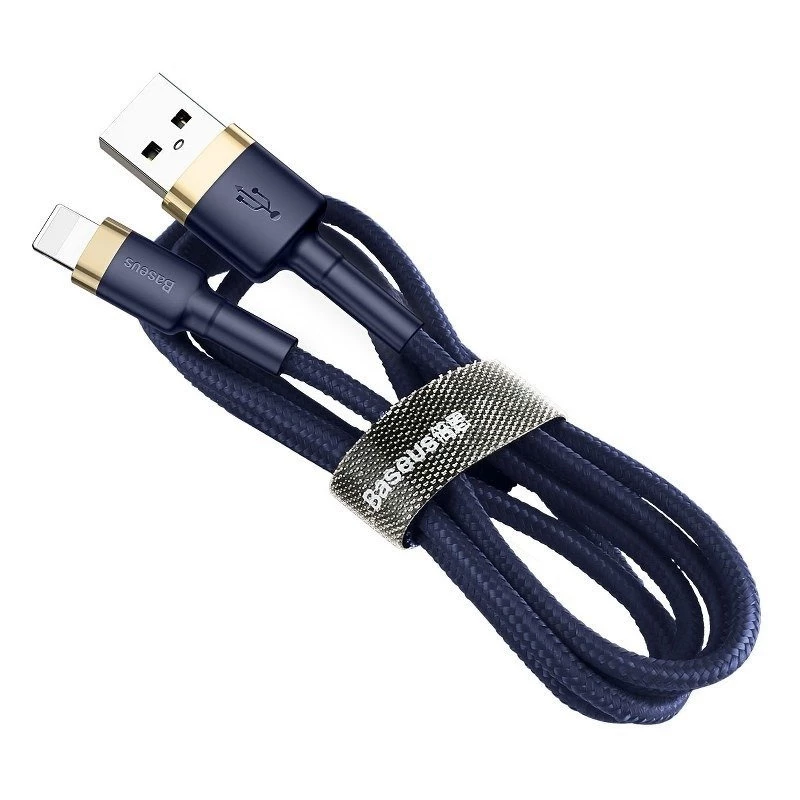Kabel Lightning Baseus CALKLF-CV3 2m Niebieski Złoty