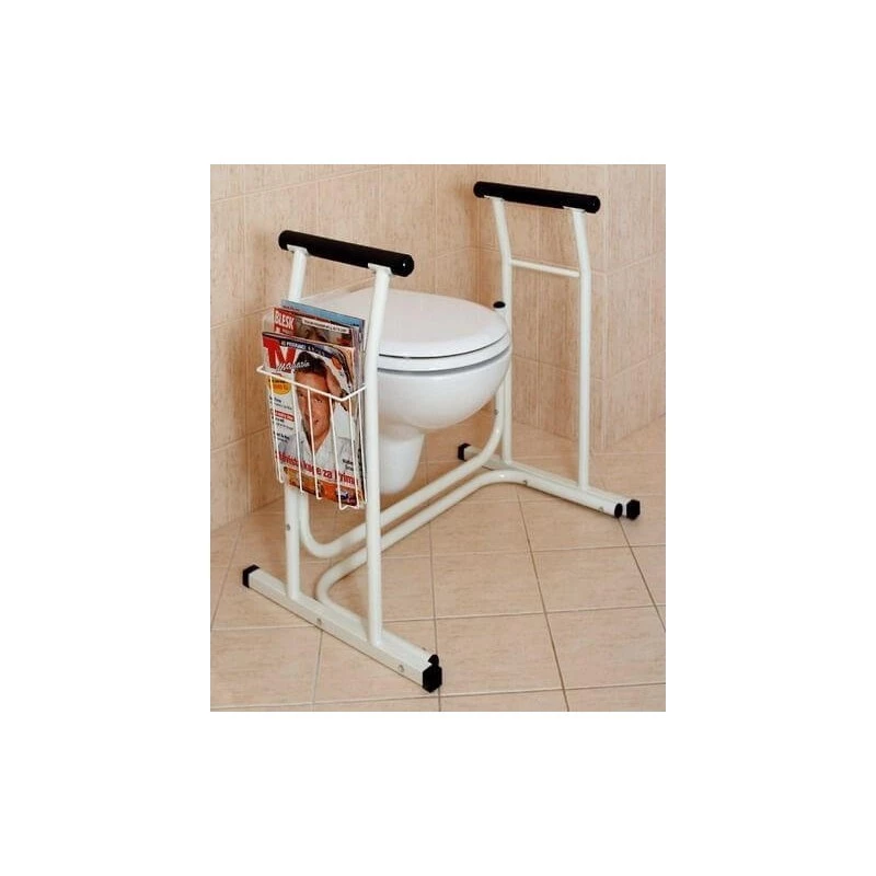 Sedest SUNDO 15800 z uchwytem na gazety, ramą stalową, antypoślizgową, maks. 114 kg, 485×665×755 mm