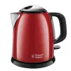 Czajnik elektryczny Russell Hobbs 1 L 2400 W czarno-czerwony