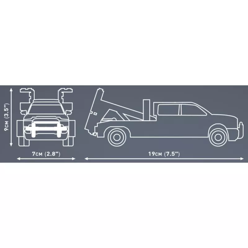 Cobi Wrecker Tow Truck RAM 3500 zabawka konstrukcyjna COBI-24611, zestaw klocków