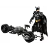LEGO® DC Batman™: Betmena konstruowana figurka i motocykl 76273