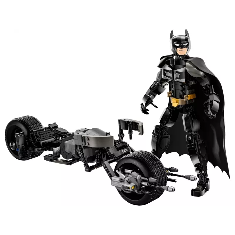 LEGO® DC Batman™: Betmena konstruowana figurka i motocykl 76273