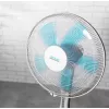 Cecotec EnergySilence 530 Power Connected | Wentylator stojący | Biały | Średnica 40 cm | Liczba prędkości 3 | Oscylacja | 50 W | Pilot zdalnego sterowania