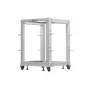 Szafa rack 19 15U 600x600-1100 szara