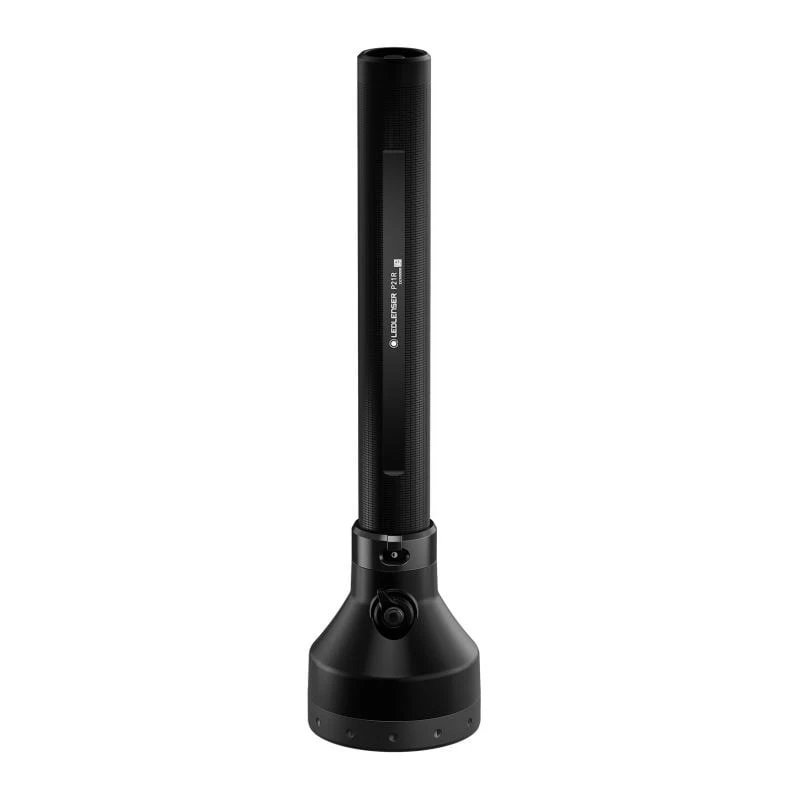Latarka ręczna Ledlenser P21R Czarna akumulatorowa LED, 1000 lm, IP68, bateria 32700, strumień świetlny 1100 m