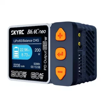 Ładowarka akumulatorów SkyRC B6AC Neo 10A AC DC LiPo Li-Ion LiFePO4