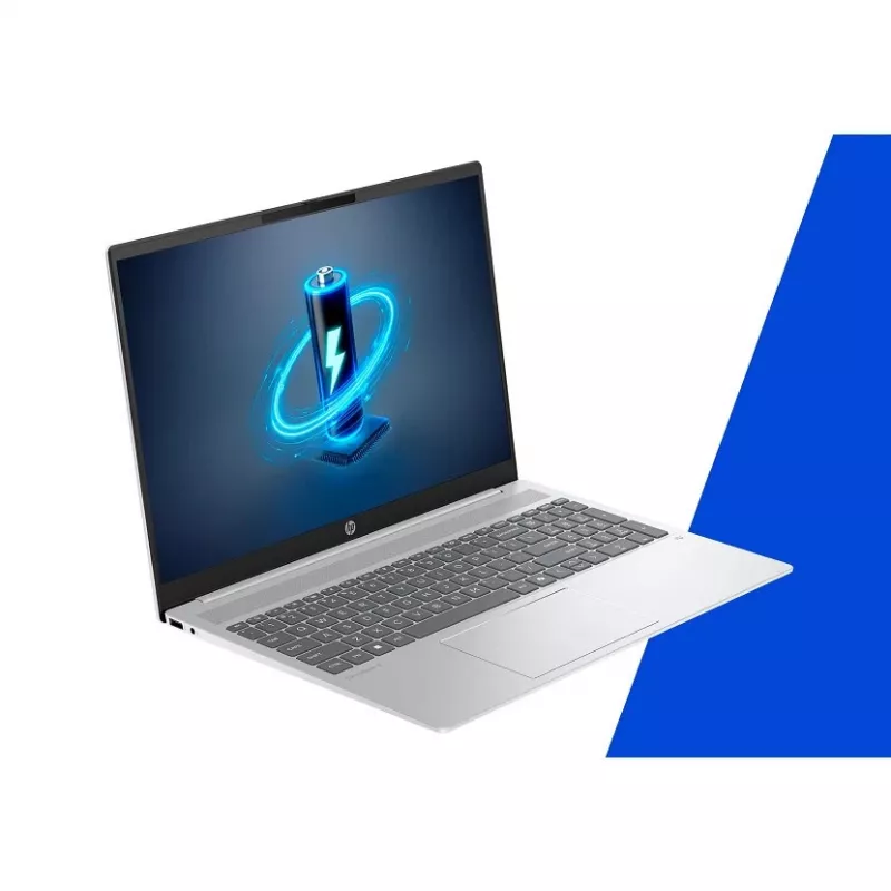 HP OmniBook 5 16-bc1219nw Ryzen 5 8540U 162K 300nits AG 16GB LPDDR5-6400 SSD512 Radeon 740M Kamera 1080p 59Wh Win11 Glacial Silver 2Y