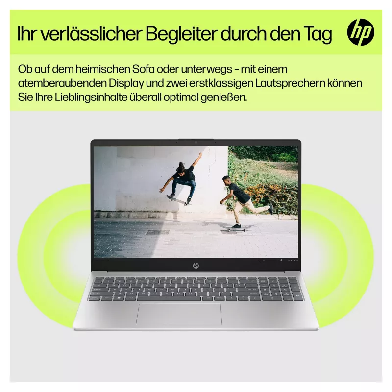 HP 15-fc0673ng 39,6cm (15.6) Notebook - Ryzen 7 - 16GB RAM - 1TB SSD - Srebrny (C94P4EA#ABD)