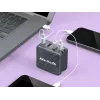 AVerMedia GC313Pro Uniwersalna czarna ładowarka sieciowa AC z szybkim ładowaniem do użytku wewnętrznego
