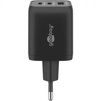 Goobay 64753 Charger for Mobile Devices Headphones - Smartphone - Tablet Czarny AC Fast Charging do użytku wewnętrznego (64753)