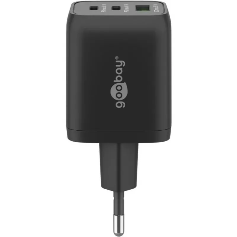 Goobay 64753 Charger for Mobile Devices Headphones - Smartphone - Tablet Czarny AC Fast Charging do użytku wewnętrznego (64753)