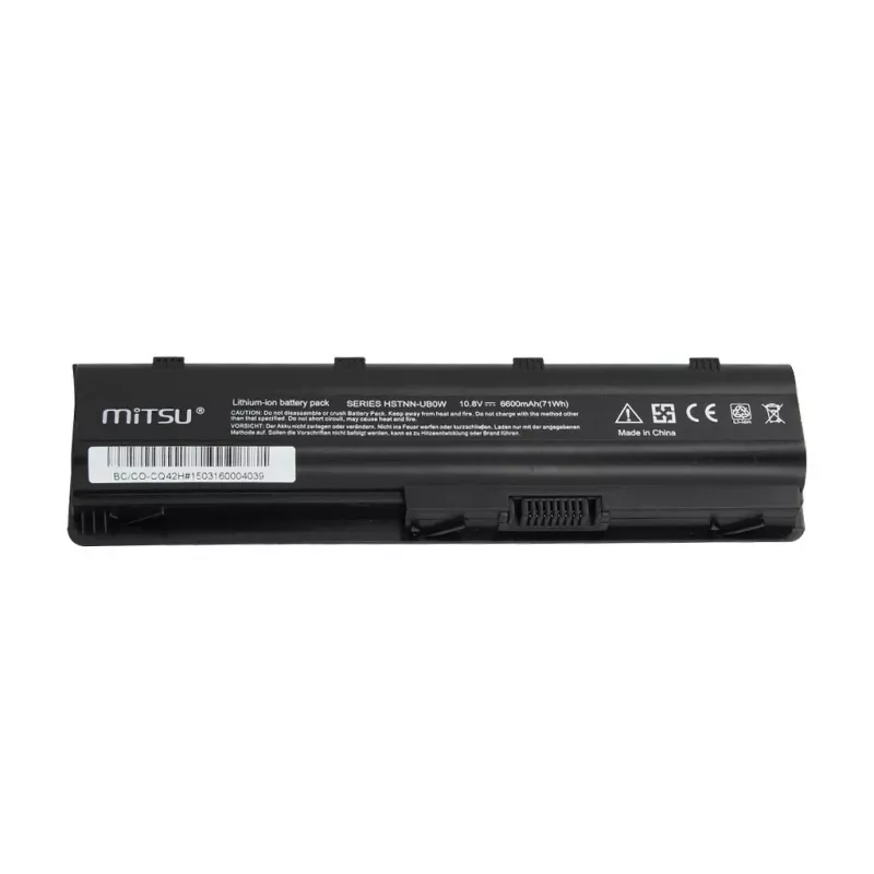 Bateria do Compaq Presario CQ42, CQ62, CQ72 6600 mAh (71 Wh) 10.8 - 11.1 V