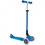 Primo Foldable Plus Lights, Scooter dunkelblau/türkis