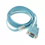 Kabel szeregowy niebieski 1,8 m Db-9