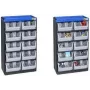 Magazynek na małe części allit VarioPlus Pro 53/20 S x W x G 300 525, modułowy system pojemników magazynowych