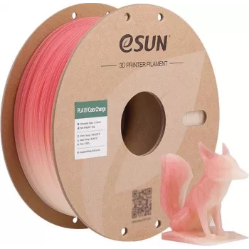 PLA UV 1,75mm CZERWONY 1kg ESUN FILAMENT DO DRUKAREK 3D (PLA-UV CC175UV-R1P1)
