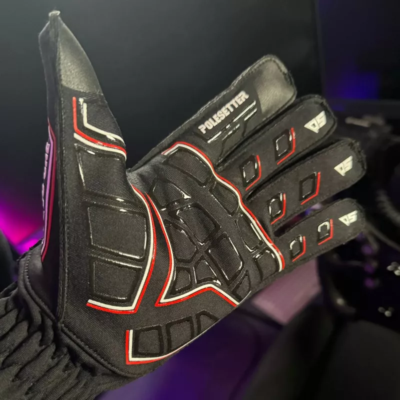 Rękawice simracingowe Polesetter EVO ONE - rozmiar XL