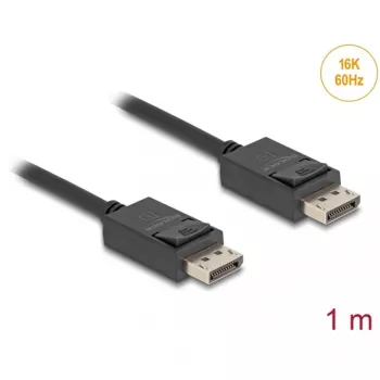 Kabel DisplayPort DeLOCK 81174 1 m Czarny DisplayPort na DisplayPort