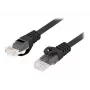 Kabel sieciowy LANBERG PCU6-10CU-0025-BK Cat6 F/UTP RJ-45 0,25 m Czarny