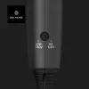 Suszarka do włosów Taurus Studio Glow 1500 — 1400 W, 3 poziomy ciepła, 2 prędkości, składana, do powieszenia, czarna