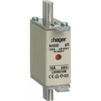 Hager LNH0016M. Szerokość: 21 mm, Wysokość: 79 mm (LNH0016M)