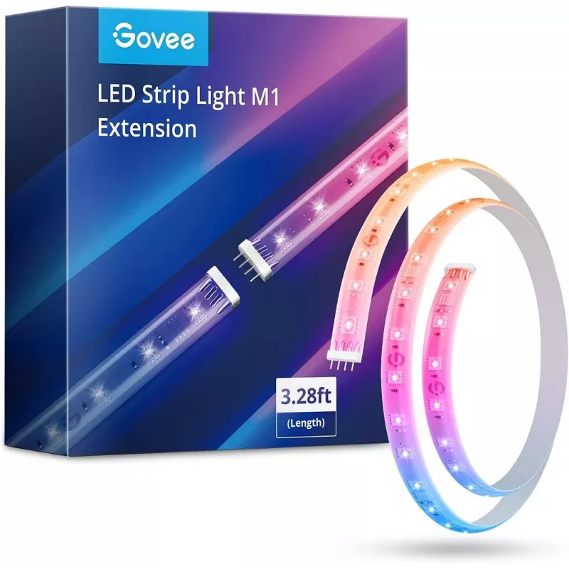 Pasek LED Govee H100E RGBIC+ przedłużenie 1m