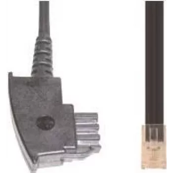 telephone kabel e+p T 180/3 3 m Czarny