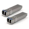 Extralink SFP+ 10G 2-pack | Moduł SFP+ | 10Gbps, LC/UPC, 1310nm, 10km, jednomodowy, DOM