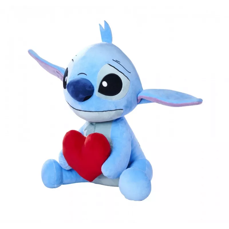 Miś pluszowy SIMBA Stitch z serduszkiem 50 cm