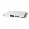 Cisco Catalyst 1200-24FP-4G Smart Switch, 24 porty GE, Full PoE, 4x1GE SFP, Ograniczona ochrona na całe życie (C1200-24FP-4G)