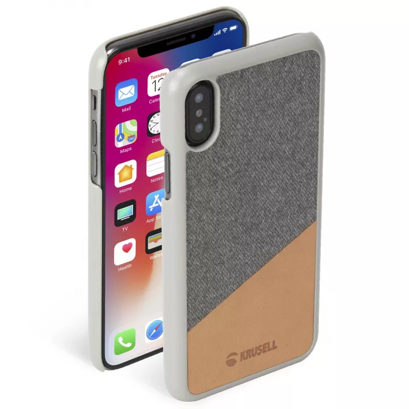 Cover Krusell Tanum iPhone X/XS 14.7 cm (5.8 cala) Beżowy
