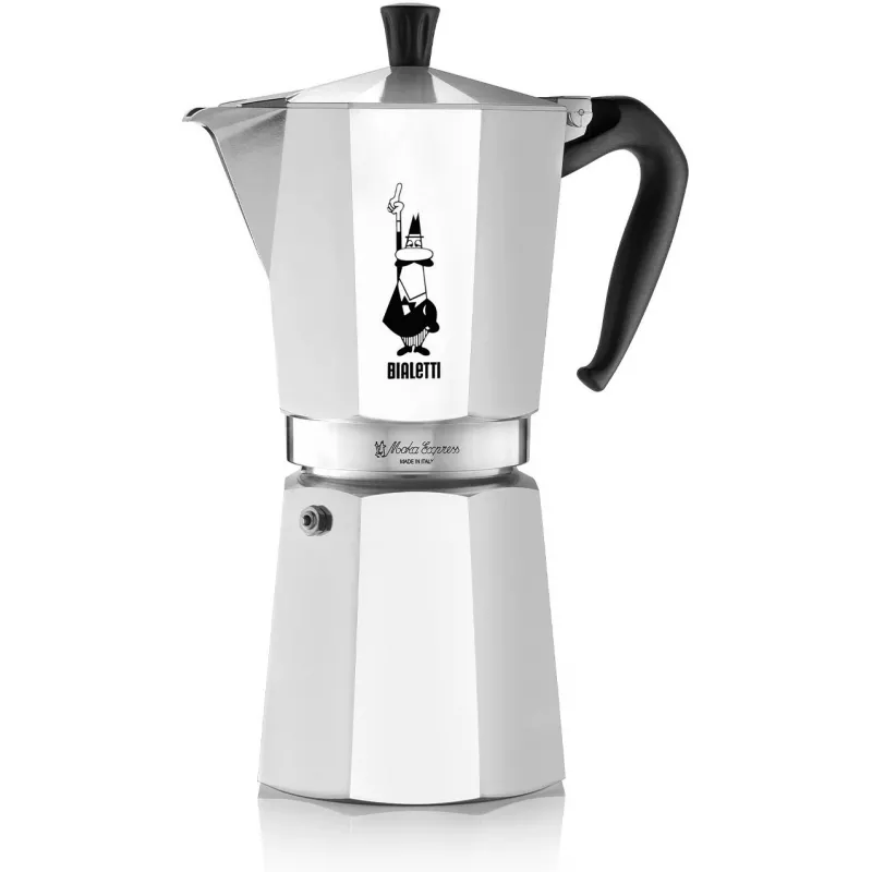 Bialetti Moka Express kawiarka 0.55 L czarny, srebrny