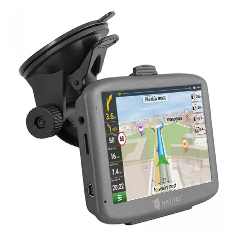 Navitel E501 Navigator 12,7 cm (5 cali) TFT ekran dotykowy szary