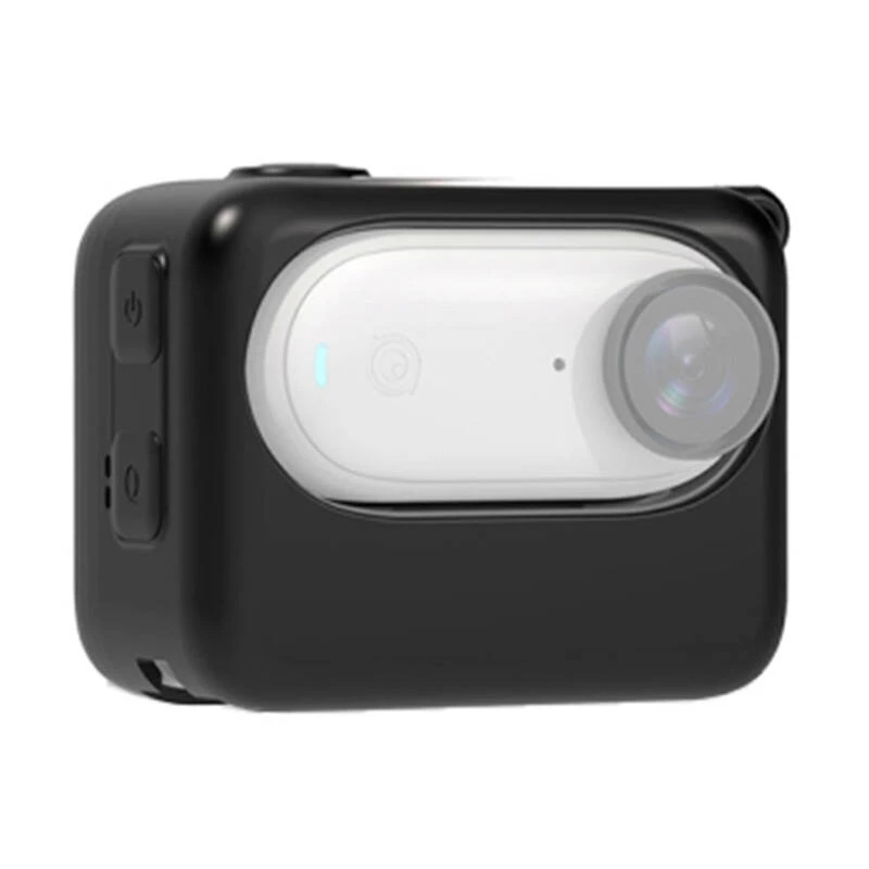 Silicone Case na Ładowarkę dla Insta360 GO 3 Puluz (czarny) - Ochronna Osłona Ładowarki