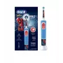 Szczoteczka elektryczna Oral-B Vitality PRO Kids Spiderman, niebieska — elektryczna szczoteczka dla dzieci do codziennego użytku
