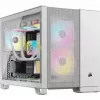 Corsair 2500D AIRFLOW Micro ATX Dual Chamber Obudowa PC – Biała CC-9011264-WW