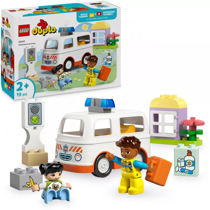 LEGO DUPLO 10447 Ambulans z kierowcą