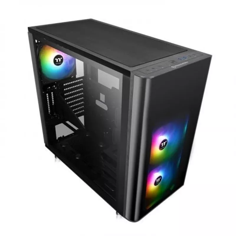 Thermaltake View 31 TG - ARGB Edition - MIDI Tower - ATX - bez zasilacza (PS/2) - Czarny - USB/Audio