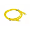PATCHCORD Cat.5E UTP 2M Żółty FLUKE PASSED LANBERG 10-PACK