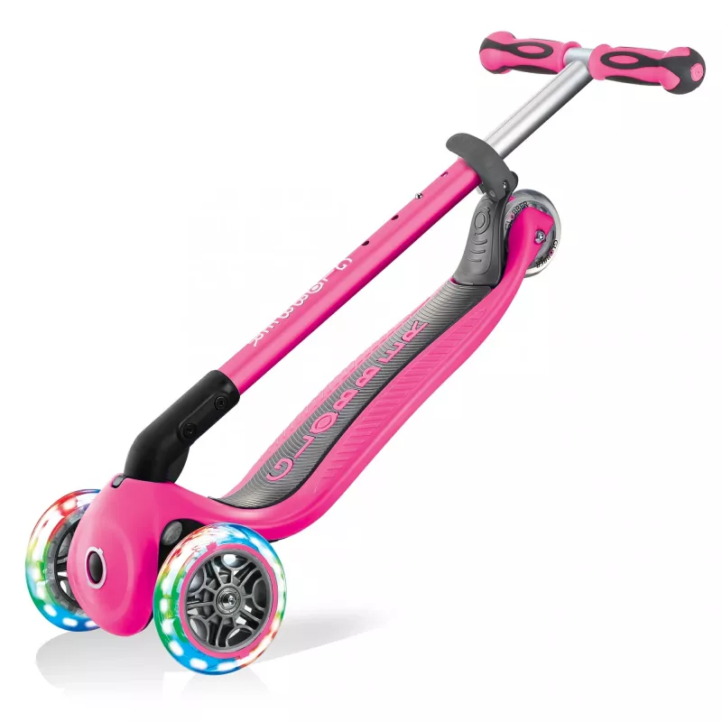 Globber | Hulajnoga | Różowa | Hulajnoga Go Up Deluxe Lights