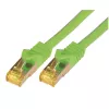 Kabel sieciowy M-Cab 3m RJ-45 Cat7 Zielony S/FTP