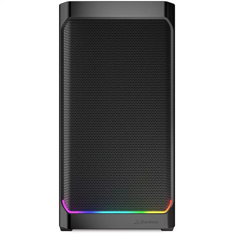Sharkoon MK4W RGB Strip Micro Tower Czarny
