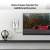 MERCUSYS MP500P KIT - AV1000 Gigabit Passthrough Powerline Starter Kit z gniazdem