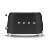 Toster Smeg 50's Style TSF01BLMEU na 2 kromki czarny stal nierdzewna
